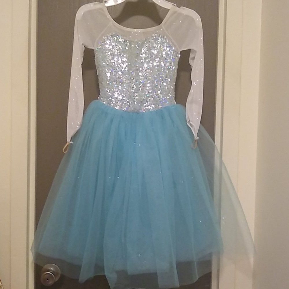 Girl's Let It Go Dance Costume